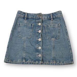 Miss Selfridge Denim Skirt Size US 4 Petites